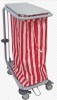 Chariot de ramassage sac linge et déchet