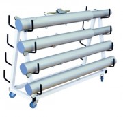 Chariot de rangement poteaux de tennis