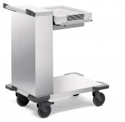 Distributeur de plateaux niveau constant