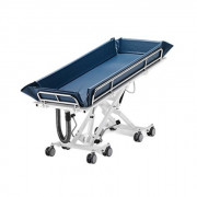 Chariot douche inox - Haut. réglable de 49 à 89 cm - Charge maximale 200 kg