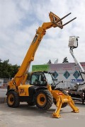 Chariot élévateur téléscopique de chantier 