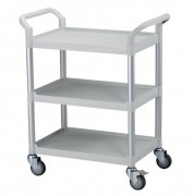 Chariot en plastique à plateaux - charge : 180 kg
