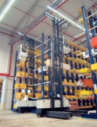 Chariot latéral électrique pour l'intérieur 3500 Kg