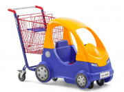 Chariot libre-service avec voiture pour enfant