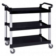 Chariot polyvalent 3 plateaux