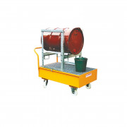 Chariot porte fût peint ou galvanisé