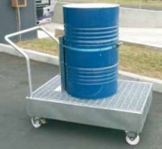 Chariot pour 2 fûts pivotant