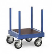 Chariot pour charges longues en acier