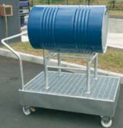 Chariot pour fûts à support de soutirage