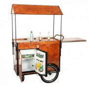 Chariot de vente ambulante personnalisable - Sur mesure