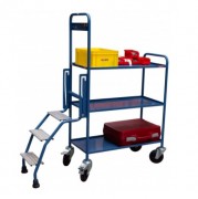 Chariot préparateur de commande stable