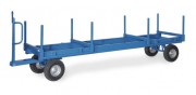 Chariot remorque acier pour charges longues
