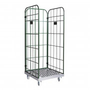 Chariot Roll conteneur 3 côtés 500 Kg