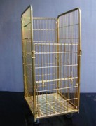 Chariot roll conteneur 4 côtés