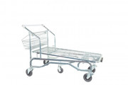 Chariot libre service pour charges longues - Dim. L1498 x l846 x H1058 mm