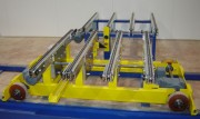 Chariot sur rails transbordeur