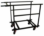 Chariot transport de tables rondes