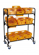 Chariot tri courrier
