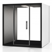 Cabine acoustique de bureau 6 personnes - Dim. L2130 x P1940 x H2220 mm