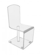 Chauffeuse plexi cristal