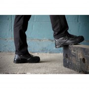 Chaussures de sécurité en cuir noir - Taille 36 à 48