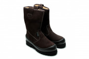 Bottines de sécurité fourrée marron