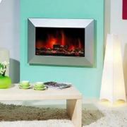 Cheminee d'interieur mural