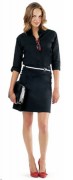 Chemise femme stretch manches 3/4 personnalisable