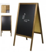 Chevalet ardoise menu sur pieds