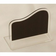 Chevalet ardoisine de table transparent