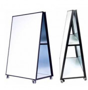 Chevalet de conférence mobile double face