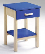 Chevet en bois avec 1 tiroir