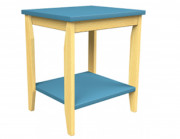 Chevet en bois sans tiroir 