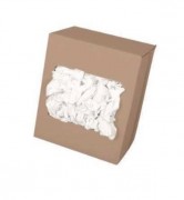 Chiffon coton blanc