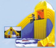 Toboggan gonflable