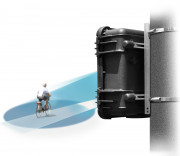Compteur radar mobile pour vélos et piétons