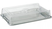 Cloche empilable seule GN 1/1 en plastique transparent 