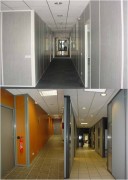 Cloison amovible pleine de bureau