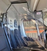 Séparation de cabine anti virus pour véhicule utilitaire