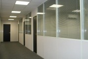 Cloison bureau semi vitré