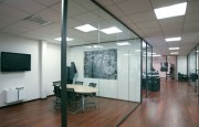 Cloison bureau vitré