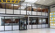 Cloison de bureaux amovible