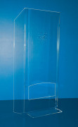 Vitre protection comptoir debout - Plexiglas - Largeur 53 cm - Hauteur 100 cm