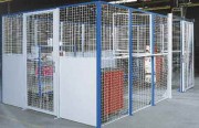 Cloison grillagée modulaire