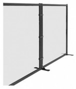 Cloison séparation tables restaurant COVID