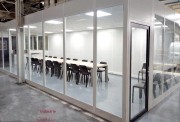 Cloison vitrée monobloc