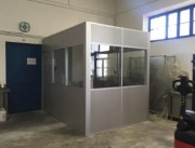 Cloisons d'atelier industriel