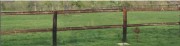 Cloture bois pour chevaux