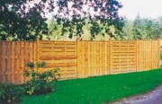 Clôture en bois type St-Front