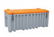 Coffre de chantier en polyéthylène 250 litres - L.120 cm x l.60 cm x H.54 cm